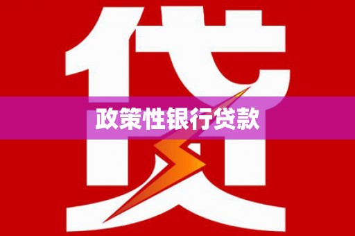 博乐政策性银行贷款