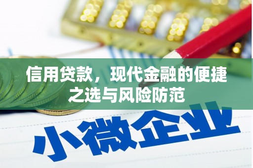 博乐信用贷款，现代金融的便捷之选与风险防范