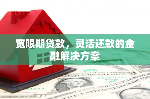 博乐宽限期贷款，灵活还款的金融解决方案