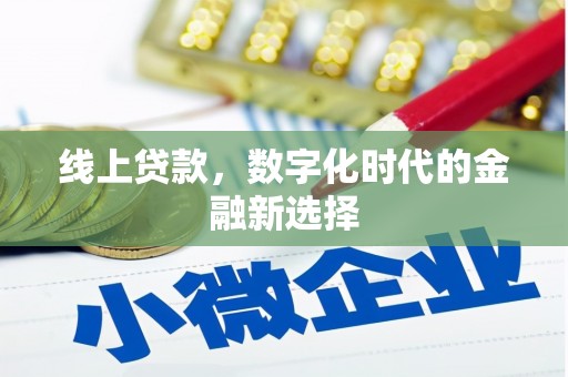 博乐线上贷款，数字化时代的金融新选择