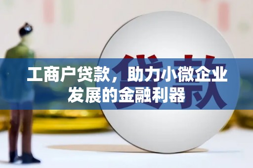 博乐工商户贷款，助力小微企业发展的金融利器