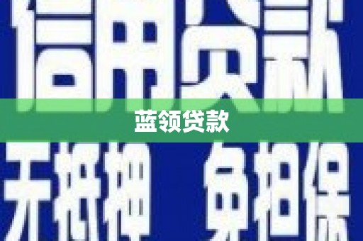 博乐蓝领贷款