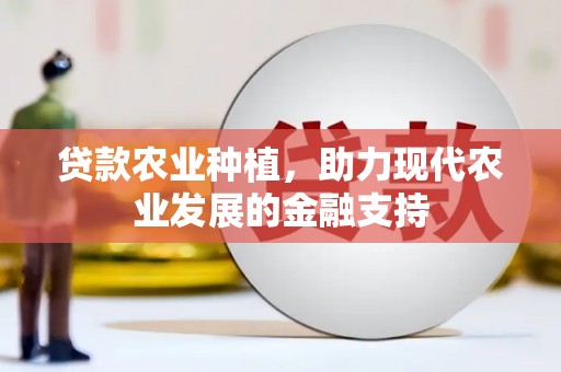 博乐贷款农业种植，助力现代农业发展的金融支持